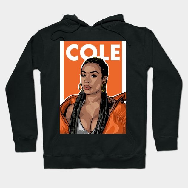 Keyshia Cole Hoodie by Rekayasabumi